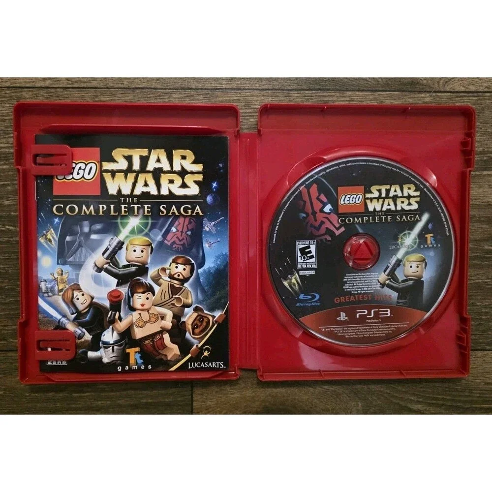 LEGO Star Wars: The Complete Saga Greatest Hits PS3 w/ Manual LucasArts